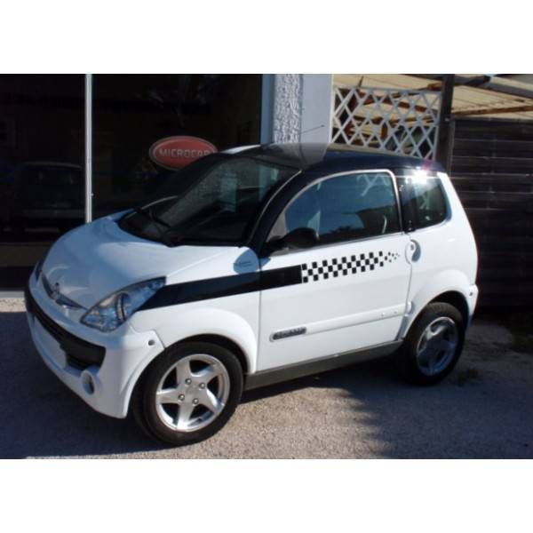 VENDU !!! Vente voiture sans permis d'occasion AIXAM CITY série spéciale blanche de 2008 a hyeres dans le Var 83