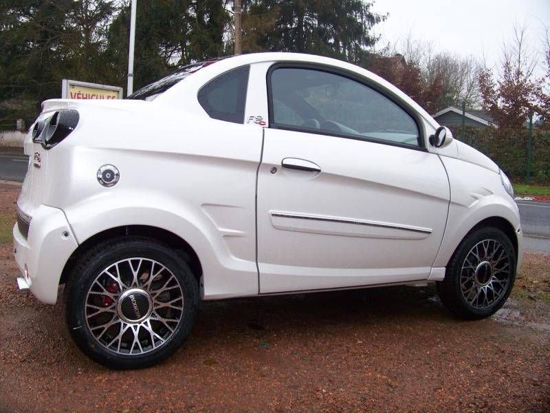 Vente voiture sans permis Microcar F8C moteur DCI CLIMATISEE de couleur BLANC NACREE sur Toulon dans la Var